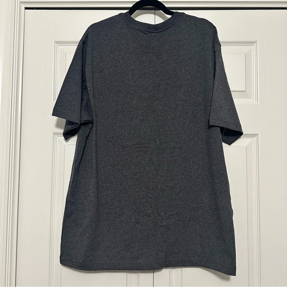 Carhartt Loose Fit Heavyweight Short Sleeve Pocket T-Shirt Dark Gray Large K87 - Picture 2 of 8